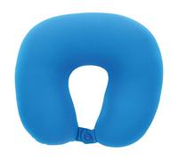 S SUMEX Cojín de Viaje Almohada de Cuello para Niños y Adultos Cojín Forma de U Tacto Ultrasuave Lavable Soporte para Dormir Ideal para Viajar Color Azul