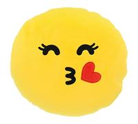 S SUMEX Cojín Emoji Sonrisa Corazon Cojín para Coche o Casa Confortable y Suave Pareja