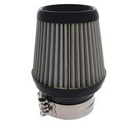 S SUMEX Filtro de Aire Universal para Coche Incluye 4 Adaptadores 60mm 65mm 70mm 77mm Filtro Aire de Entrada Alto Flujo Limpiador de Aire Color Gris/Negro