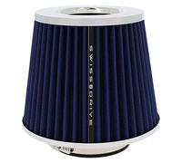 S SUMEX Filtro de Aire Universal para Coche Incluye 4 Adaptadores 60mm 65mm 70mm 77mm Filtro de Aire Abierto Entrada Alto Flujo Limpiador de Aire Color Azul