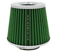 S SUMEX Filtro de Aire Universal para Coche Incluye 4 Adaptadores 60mm 65mm 70mm 77mm Filtro deAire Abierto Entrada Alto Flujo Limpiador de Aire Color Verde