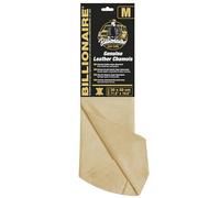 S SUMEX Gamuza de Piel Natural Billionaire Genuine Leather Chamois 30 x 50 cm Paño Súper Absorbente Secado Rápido Limpieza sin Pelusas ni Rayones