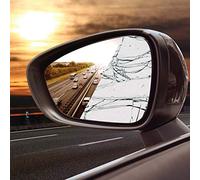 S SUMEX Lámina Adhesiva para Reparación de Cristal de Retrovisor Izquierdo y Derecho - Adhesivo Recortable 25,3 x 17,8 cm para Coche, Baño y Espejos del Hogar