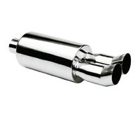 S SUMEX Pan4000 Terminal De Escape Inox "DTM - Look" Cola de Escape 60 mm Diámetro Interno Diseño Deportivo y Elegante Acabado en Acero Inoxidable