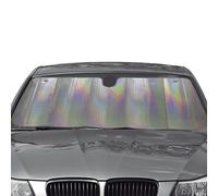 S SUMEX Parasol Coche Delantero L 145x70 cm Protector Solar Parabrisas Protección UV Reduce Calor Interior Plegable y Fácil de Instalar