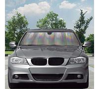 S SUMEX Parasol Coche Delantero M 145x60 cm Protector Solar Parabrisas Protección UV Reduce Calor Interior Plegable y Fácil de Instalar