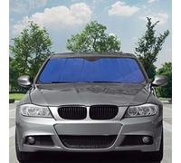 S SUMEX Parasol Coche Parabrisas Delantero, Plegable Protección Rayos Solares y UV 145 cm x 70 cm Azul Mate