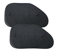 S SUMEX Parasol Lateral Coche 38x65 cm Pack 2 Unidades Triple Capa con Protección UV, Malla Gruesa y Ventosas Mejoradas