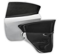 S SUMEX Parasol para Ventana Lateral de Coche Talla L, 2 Unidades Parasoles para Ventanilla de Coche con Proteccion Rayos UV, Mosquirera, Protección para Bebé y Mascota de Rayos Solares.