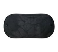 S SUMEX Parasol Trasero Coche 50x100 cm Protector Solar Ventana Trasera con Protección UV, Malla Plegable y Ventosa de Alta Sujeción