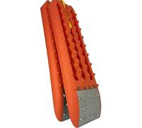 S SUMEX Planchas de Desatasco Rescate para Arena Barro Nieve 4x4 Todoterreno 2 Unidades Metal, Orange Aluminum