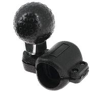 S SUMEX Pomo Volante Universal para Todo Tipo de Volantes Tipo "Bola Golf", Color Negro