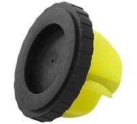 S SUMEX Tapón Gasolina Universal Tapón Depósito Combustible Negro PVC Repuesto Universal para Coche Fácil Instalación