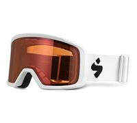 S Sweet Protection Firewall Goggles, Unisex Adulto, Naranja/Blanco Satinado/Blanco, Talla única