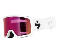 S Sweet Protection Firewall Reflect Gafas, Unisex Adulto, RIG Bixbite/Blanco Satinado/Blanco, Talla única