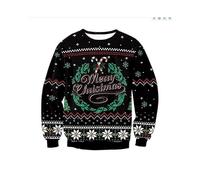 (S,SWYS089)Men Women Funny Ugly Christmas Sweaters Jumpers Tops 3d Novelty Printed Autumn Winter Festive Clothing Pullover Xmas Sweatshirt