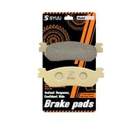 S SYUU Motocicleta fibra de cobre trasero Pastillas de freno Compatible con Yamaha YZF R6 600 RR (1999-2002) YZF R1 1000 (2002-2003) FA275R