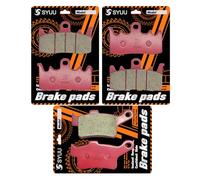 S SYUU Pastillas de freno de cerámica traseras delanteras de motocicleta Compatible con Can Am Spyder F3-S SE6/SM6 Spyder F3/F3-T 15-17 FA630F FA631R