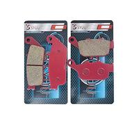 S SYUU Pastillas de freno de cerámica traseras delanteras de motocicleta Compatible con Honda CB 500 2013 NC750 NC 750 S X D 2014 2015 2016 2017 2018 CMX 500 FA196F FA496R