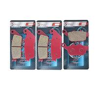 S SYUU Pastillas de freno de cerámica traseras delanteras de motocicleta Compatible con Triumphh Street Triple 675 2007-2012 Tiger 800 XC XCa XCx XR XRt XRx 2015 2016 2017 2018 FA226F FA140R