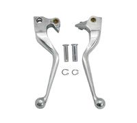 S SYUU Polished Palancas de embrague del freno de aluminio Compatible con Harley Davidson XL Sportster 883 1200 XL883 XL1200 Forty Eight Seventy Two 2004-2013