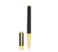 S.T. Dupont Bolígrafo Roller D-Initial 272202 negro dorado, idea regalo unisex