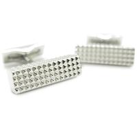 S.T. Dupont Gemelos D-005567 – Rectangulares con acabado de paladio