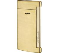 S.T. Dupont Mechero Slim 7, Metal, Oro Cepillado, Talla única