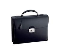 S.T. Dupont One - Maletín con Refuerzo, Color Negro