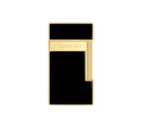 S.T. Dupont Slimmy Black Lacquer/Golden 028222