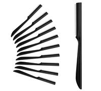 S.T. Friends - Maquinilla de afeitar para cejas, 10 piezas de maquinilla de afeitar facial para mujer, herramienta exfoliante de dermaplane, eliminación de pelusas de melocotón, moldeador de cejas,