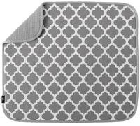 S&T INC - Alfombrilla escurreplatos Alfombrilla escurreplatos de microfibra, para cocina, absorbente y reversible.