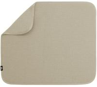 S&T INC. Alfombrilla escurreplatos de microfibra altamente absorbente para secar platos, utensilios, ollas y sartenes, grande, 40,6 x 45,7 cm, cachemira pura