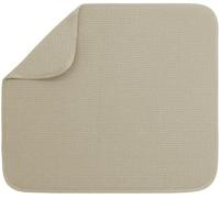 S&T INC. Alfombrilla escurreplatos de microfibra altamente absorbente para secar platos, utensilios, ollas y sartenes, grande, 40,6 x 45,7 cm, cachemira pura