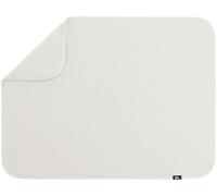 S&T INC. Alfombrilla escurreplatos de microfibra altamente absorbente para secar platos, XL, utensilios, ollas y sartenes, extragrande, 45,7 x 61 cm, crema