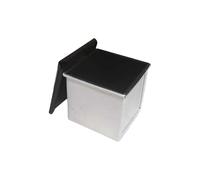 (S)Toast Mold Loaf Pan with Lid Non-stick Coating Aluminum Alloy Bread Container for Healthy Baking