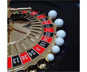 S-TROUBLE 5 uds, Bola de Ruleta Rusa, Juego de Ruleta de Casino, Bola de Repuesto, Bola Blanca acrílica, 12/14/16/18/20 / 22mm