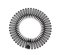 S-TROUBLE 5 Unids/Lote Lindo Plástico Círculo Completo Estiramiento Peine de Pelo Flexible Dientes Diadema Banda para el Cabello Clip