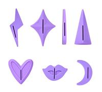 S-TROUBLE Bikini Trimmer Shaver portátil para Mujeres Navaja de Vello púbico Bikini Shaving Stencil Privates Shaper Secret Intimate Tools