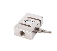 S-Type Load Cell Tensile Pressure Sensor High-Precision Weighing Sensor Measuring Force/Gravity Hopper Scale Weight Control(0-1t M16x2)