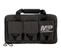 S&W 110-029 Maletin Pro TAC Arma Corta Doble, Negro, Única