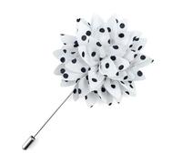S&W SHLAX&WING Pines de solapa para trajes de hombre Broches de flores Broches hechos a mano Broche de ojal