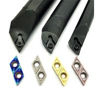 S08K -SDXCR07 S10K -SDXCR07 S12M -SDXCR07 S16Q -SDXCR07 Portaherramientas de torneado interno + DCMT0702040 Insertos de carburo Herramientas de torno(S12M-SDXCR07,DCGT070204 AK H01)