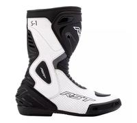 S1 - Botas de piel para hombre, CE 2221, para motocicleta, deportes de pista, carreras, turismo, armadura
