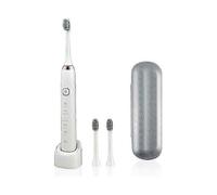 (S100 Black 8 Heads)Sarmocare S100 Sonic Toothbrush USB Rechargeable Waterproof 8 Brush Heads 5 Modes Gum Care Oral Hygiene