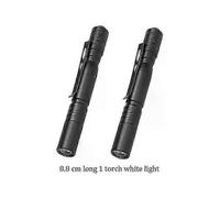 S100 LED Flashlight Pocket Pen Light Small Compact Flashlights with Clip for Tight Spaces Police Inspection Nurses Medical Use