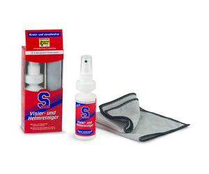 S100 Visor y limpiador de cascos incluye paño de microfibra
