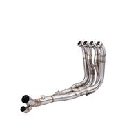 S1000R S1000RR 2017-2020 Delantero para Escape Motocicleta para conexión Junta tubería al para Sistema Original del vehículo Tubo de Escape Delantero