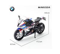 (S1000RR) 1/12 S1000RR Aleación Diecast Motocicleta Modelo Juguete Colección Pasatiempos Amortiguador