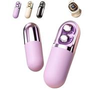 S13 Vibration Massage Bluetooth Headphones, Bluetooth 6.0 Wireless Sleep Earbuds, Bluetooths Wireless Sleep Earbuds for Side Sleepers,Vibration Earphone Case, Provide Relaxation,Massage (Purple)